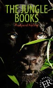 Cover-Bild zum Titel 'The Jungle Books' von 'Rudyard Kipling'