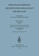 Cover-Bild zum Titel 'Verhandlungsbericht der Deutschen Gesellschaft für Urologie' von ''