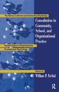 Cover-Bild zum Titel 'Consultation In Community, School, And Organizational Practice' von ''