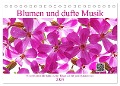 Blumen und dufte Musik (Tischkalender 2024 DIN A5 quer), CALVENDO Monatskalender - Klaus Eppele Ulrich Schwaderer
