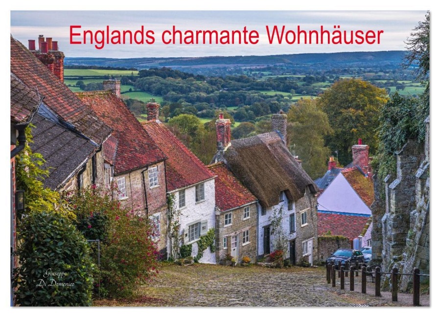 Englands charmante Wohnhäuser (Wandkalender 2026 DIN A3 quer), CALVENDO Monatskalender - Giuseppe Di Domenico
