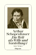 Cover-Bild zum Titel 'Die Welt als Wille und Vorstellung I' von 'Arthur Schopenhauer'
