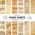 Cover-Bild zum Titel 'Music Sheets Scrapbook Paper' von 'Make Better Crafts'