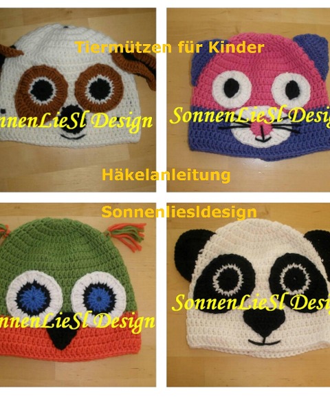 Tiermützen für Kinder - Liesl Sonnenliesldesign