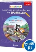 Cover-Bild zum Titel 'Leselöwen - Lesen und schreiben lernen mit Spurrillen - Die Katzen-Detektive' von 'Katja Richert'