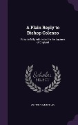 Cover-Bild zum Titel 'A Plain Reply to Bishop Colenso: Respectfully Addressed to the Laymen of England' von 'Walter Chamberlain'
