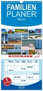 Familienplaner 2025 - Dänemark - Ostseeküste mit 5 Spalten (Wandkalender, 21 x 45 cm) CALVENDO - Carina-Fotografie Carina-Fotografie