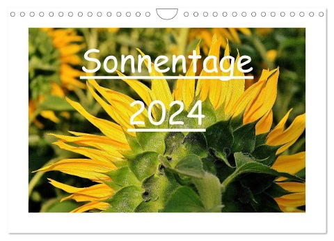 Sonnentage 2024 (Wandkalender 2024 DIN A4 quer), CALVENDO Monatskalender - Heike Loß