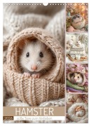 Cover-Bild zum Titel 'Hamster - süße Tiere zum Verlieben (Wandkalender 2026 DIN A3 hoch), CALVENDO Monatskalender' von 'Mb Fotografie'