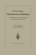 Cover-Bild zum Titel 'Offenkundiges Vorbenutztsein von Erfindungen als Hinderniss für die Patentertheilung und als Nichtigkeitsgrund für Patente' von 'Erich von Böhmer'