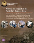 Cover-Bild zum Titel 'Making an Impact in the Kurdistan Region-Iraq' von 'C Ross Anthony, Louay Constant, Shelly Culbertson'