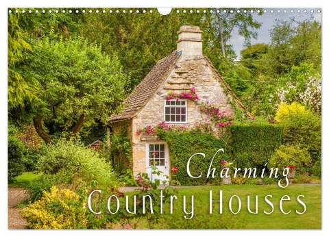 Charming Country Houses (Wall Calendar 2025 DIN A3 landscape), CALVENDO 12 Month Wall Calendar - Christian Mueringer