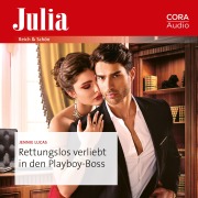 Cover-Bild zum Titel 'Rettungslos verliebt in den Playboy-Boss' von 'Jennie Lucas'