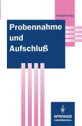 Cover-Bild zum Titel 'Probennahme und Aufschluß' von ''