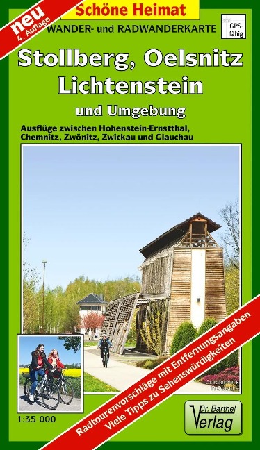 Stollberg, Oelsnitz, Lichtenstein und Umgebung 1 : 35000 - 