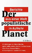 Cover-Bild zum Titel 'Der populistische Planet' von 'Jonas Lüscher, Michael Zichy'