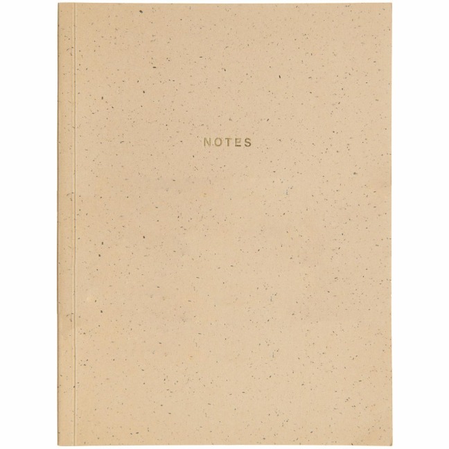 Notizbuch L, Cappuccino 80 Blatt, 100 g/m² - 