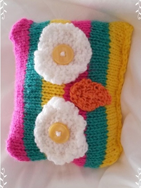 Strickanleitung Eulenschmusekissen - Kerstin Münchehofe