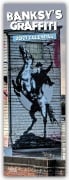 Cover-Bild zum Titel 'Banksy's Graffiti 2027 - Slimline-Kalender' von 'Browntrout Publishers'