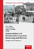 Cover-Bild zum Titel 'Universitäten und Hochschulen zwischen Beharrung und Reform' von ''