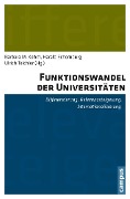 Cover-Bild zum Titel 'Funktionswandel der Universitäten' von ''