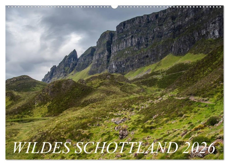 Wildes Schottland 2026 (Wandkalender 2026 DIN A2 quer), CALVENDO Monatskalender - Katja Jentschura