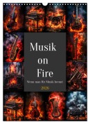 Cover-Bild zum Titel 'Musik on Fire (Wandkalender 2026 DIN A3 hoch), CALVENDO Monatskalender' von 'Steffen Gierok-Latniak'