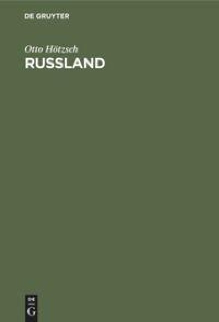 Russland - Otto Hötzsch