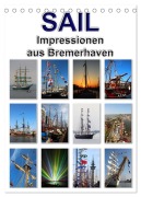 Cover-Bild zum Titel 'Sail - Impressionen aus Bremerhaven (Tischkalender 2026 DIN A5 hoch), CALVENDO Monatskalender' von 'Sylvia Schwarz'