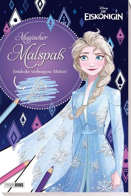 Disney Die Eiskönigin: Magischer Malspaß: Entdecke verborgene Motive! - Disney, Panini