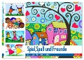 Spiel, Spaß und Freunde. Lustiger Kinderkalender (Wandkalender 2025 DIN A4 quer), CALVENDO Monatskalender - Rose Hurley