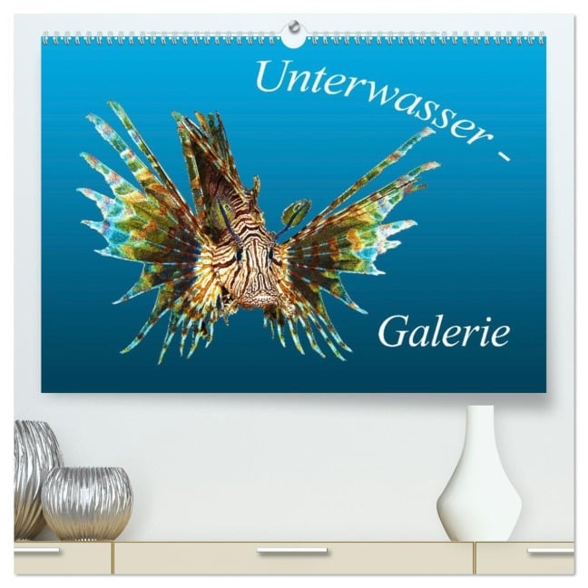 Unterwasser-Galerie (hochwertiger Premium Wandkalender 2026 DIN A2 quer), Kunstdruck in Hochglanz - Ute Niemann
