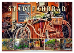 Cover-Bild zum Titel 'Stadtfahrrad (Wandkalender 2026 DIN A2 quer), CALVENDO Monatskalender' von 'Peter Roder'