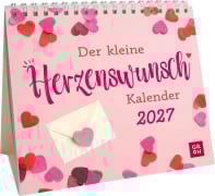 Cover-Bild zum Titel 'Mini-Kalender 2027: Der kleine Herzenswunschkalender' von ''