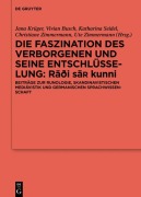 Cover-Bild zum Titel 'Die Faszination des Verborgenen und seine Entschlüsselung - R¿¿i sa¿ kunni' von ''