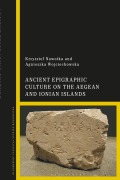 Cover-Bild zum Titel 'Ancient Epigraphic Culture on the Aegean and Ionian Islands' von ''
