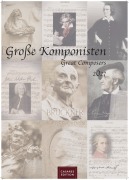 Cover-Bild zum Titel 'Komponisten Kalender 2027 - Musik-Kalender 21x29cm - Klassische Komponisten mit 12 Künstlerporträts' von ''