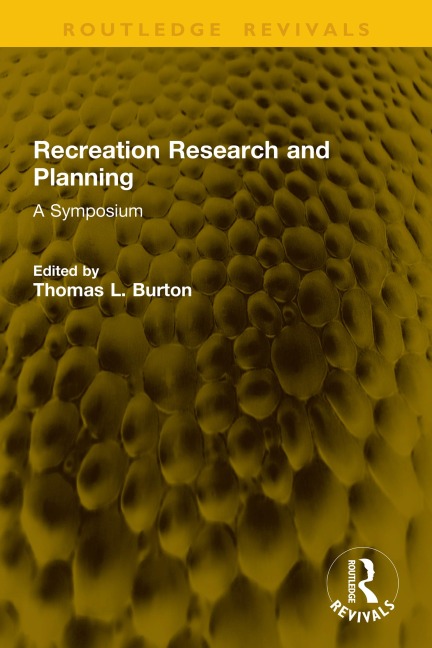 Recreation Research and Planning - 