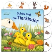 Cover-Bild zum Titel 'Schau mal, die Tierkinder' von 'Julia Hofmann'