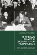 Cover-Bild zum Titel 'Rhodesia's Unilateral Declaration of Independence' von ''
