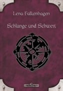 Cover-Bild zum Titel 'DSA 21: Schlange und Schwert' von 'Lena Falkenhagen'