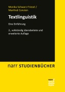 Cover-Bild zum Titel 'Textlinguistik' von 'Monika Schwarz-Friesel, Manfred Consten'