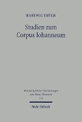 Cover-Bild zum Titel 'Studien zum Corpus Iohanneum' von 'Hartwig Thyen'