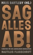 Cover-Bild zum Titel 'Sag alles ab!' von ''