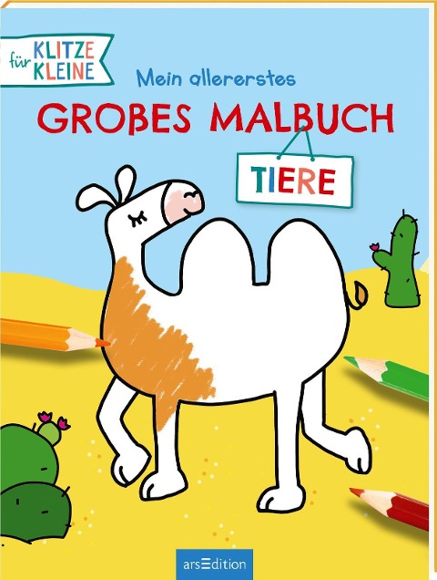 Mein allererstes großes Malbuch - Tiere - 