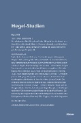 Cover-Bild zum Titel 'Hegel-Studien Band 23' von ''
