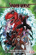 Cover-Bild zum Titel 'Spider-Verse: Neue Geschichten aus dem Multiversum' von 'Pere Perez, David Betancourt, Zander Cannon, Enid Balam, Chriscross'