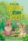 Cover-Bild zum Titel 'Anders ist doch Jeder!' von 'Hanna Löwe'