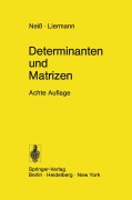 Cover-Bild zum Titel 'Determinanten und Matrizen' von 'F. Neiss, H. Liermann'