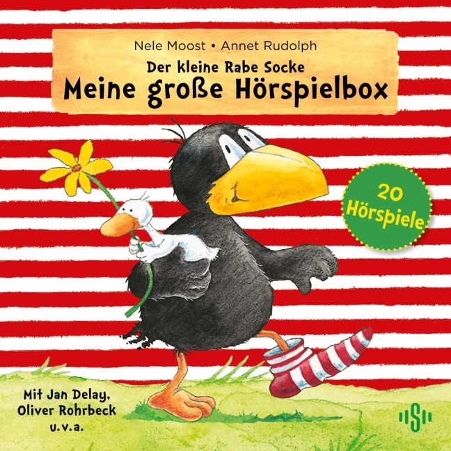 Der kleine Rabe Socke - Meine große Hörspielbox (Der kleine Rabe Socke) - Nele Moost, Dieter Faber, Frank Oberpichler